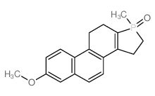 7-methoxy-1-methyl-2,3,10,11-tetrahydronaphtho[2,1-e]phosphindole 1-oxide Structure