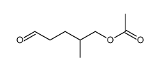 rac.-5-Acetoxy-4-methyl-valeraldehyd结构式