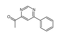 1-(6-phenylpyrimidin-4-yl)ethanone Structure