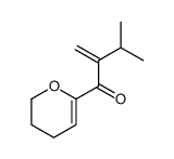 1-(3,4-dihydro-2H-pyran-6-yl)-3-methyl-2-methylidenebutan-1-one Structure