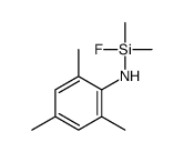 N-[fluoro(dimethyl)silyl]-2,4,6-trimethylaniline Structure