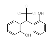 Phenol,2,2'-(2,2,2-trichloroethylidene)bis- Structure
