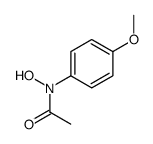 N-hydroxy-N-(4-methoxyphenyl)acetamide Structure