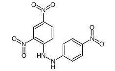 1-(2,4-dinitrophenyl)-2-(4-nitrophenyl)hydrazine结构式