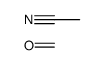 acetonitrile,formaldehyde Structure