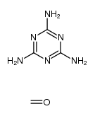 聚(三聚氰胺-co-甲醛)甲醇结构式