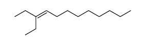 3-Ethyldodec-3-ene Structure