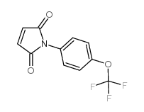 1-[4-(三氟甲氧基)苯基]-1H-吡咯-2,5-二酮结构式