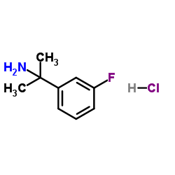 2-(3-氟苯基)丙基-2-胺盐酸盐结构式