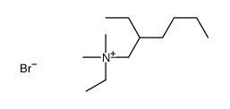 ethyl(2-ethylhexyl)dimethylammonium bromide Structure
