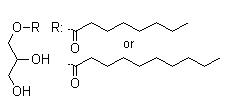uberørt automatisk I særdeleshed glycerides mixed decanoyl and octanoyl | CAS#:73398-61-5 | Chemsrc