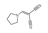 2-(pyrrolidin-1-ylmethylidene)propanedinitrile结构式
