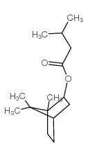 异戊酸龙脑酯结构式