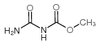 N-氨基甲酰氨基甲酸甲酯结构式
