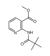 2-(特戊酰氨基)烟酸甲酯结构式