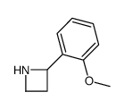 Azetidine, 2-(2-methoxyphenyl)- (9CI) Structure