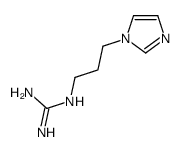Guanidine,[3-(1H-imidazol-1-yl)propyl]-(9CI)结构式