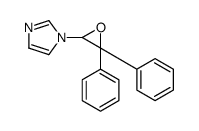 1-(3,3-diphenyloxiran-2-yl)imidazole结构式