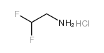 2,2-二氟乙胺盐酸盐结构式