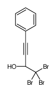 (2R)-1,1,1-tribromo-4-phenylbut-3-yn-2-ol结构式