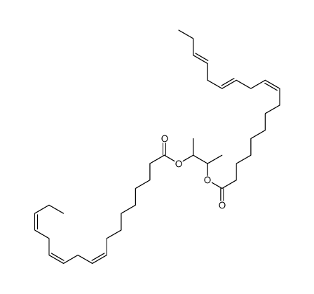 3-[(9E,12E,15E)-octadeca-9,12,15-trienoyl]oxybutan-2-yl (9E,12E,15E)-octadeca-9,12,15-trienoate结构式