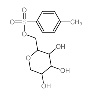 2-[(4-methylphenyl)sulfonyloxymethyl]oxane-3,4,5-triol Structure
