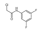2-chloro-N-(3,5-difluoro-phenyl)-acetamide Structure