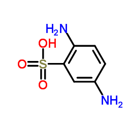 邻磺酸对苯二胺结构式