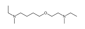 N-ethyl-4-[2-[ethyl(methyl)amino]ethoxy]-N-methylbutan-1-amine Structure