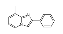 8-Methyl-2-phenylimidazo[1,2-a]pyridine Structure