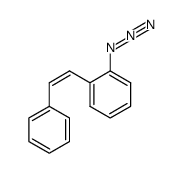 1-azido-2-((Z)-styryl)benzene Structure