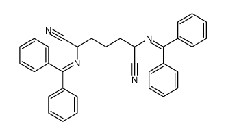 2,6-bis(benzhydrylideneamino)heptanedinitrile Structure