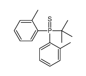 tert-butyl-bis(2-methylphenyl)-sulfanylidene-λ5-phosphane Structure