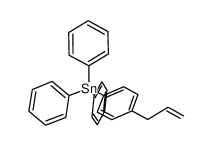 (C6H5)3SnC6H4-p-CH2CHCH2结构式