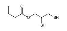 2,3-bis(sulfanyl)propyl butanoate结构式