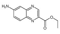 6-Aminoquinoxaline-2-carboxylic acid ethyl ester Structure