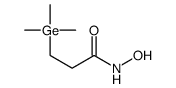 N-hydroxy-3-trimethylgermylpropanamide结构式