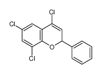 4,6,8-三氯-2-苯基-2H-色烯结构式