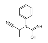 1-(1-cyanoethyl)-1-phenylurea Structure