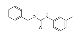 Carbanilic acid, m-methyl-, benzyl ester (6CI) structure