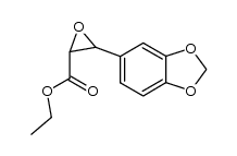 3-benzo[1,3]dioxol-5-yl-2,3-epoxy-propionic acid ethyl ester Structure