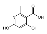 4-hydroxy-2-methyl-6-oxo-1H-pyridine-3-carboxylic acid Structure