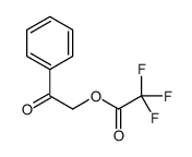 phenacyl 2,2,2-trifluoroacetate结构式