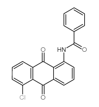 Benzamide,N-(5-chloro-9,10-dihydro-9,10-dioxo-1-anthracenyl)-结构式