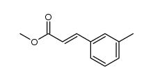 m-methyl trans-cinnamic acid methyl ester Structure