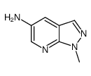 1-甲基-1H-吡唑并[3,4-b]吡啶-5-胺结构式