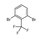 1,3-dibromo-2-(trifluoromethyl)benzene Structure