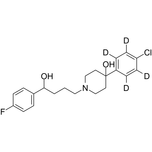 Reduced Haloperidol-d4 Structure