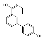 N-乙基-4-羟基-[1,1-联苯]-3-羧酰胺结构式