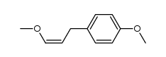 (Z)-1-methoxy-4-(3-methoxyallyl)benzene结构式